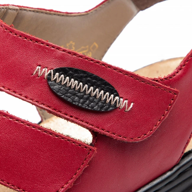 Casual Sandals Sandals RIEKER - 64573-33 Rot Red - Image 5