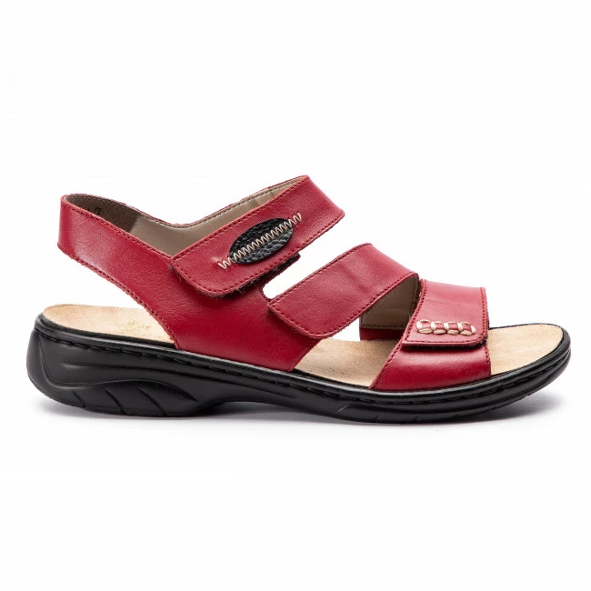 Casual Sandals Sandals RIEKER - 64573-33 Rot Red - Image 2