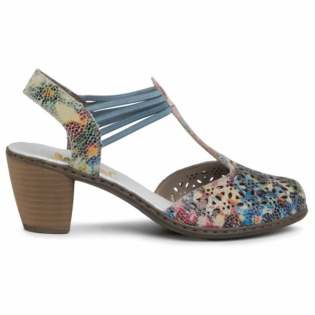 Casual Sandals Sandals RIEKER - 40969-90 Multi Colourful - Image 2