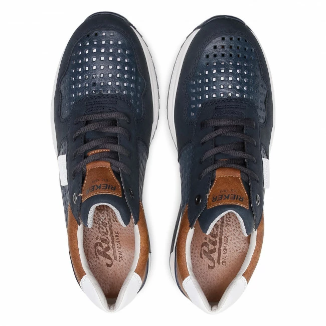 Sneakers Trainers RIEKER - 16106-15 Blau Navy Blue - Image 6