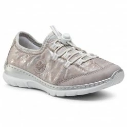 Sneakers Trainers RIEKER - L32Y3-80 Weiss Kombi Beige