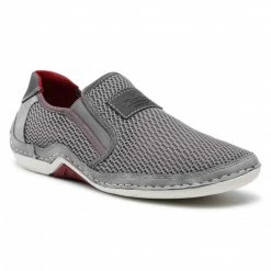 Casual Shoes RIEKER - 07556-45 Grey Grey