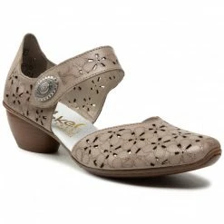 Heels Shoes RIEKER - 43786-64 Beige Beige
