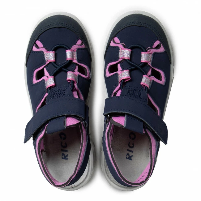 Sandals RICOSTA - Gerald 73 6522600/173 S Nautic/Rosada Navy Blue - Image 6