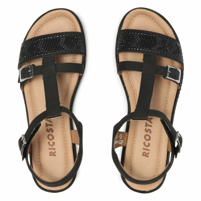 Sandals RICOSTA - Bella 71 7020800/091 DD Schwarz Black - Image 6
