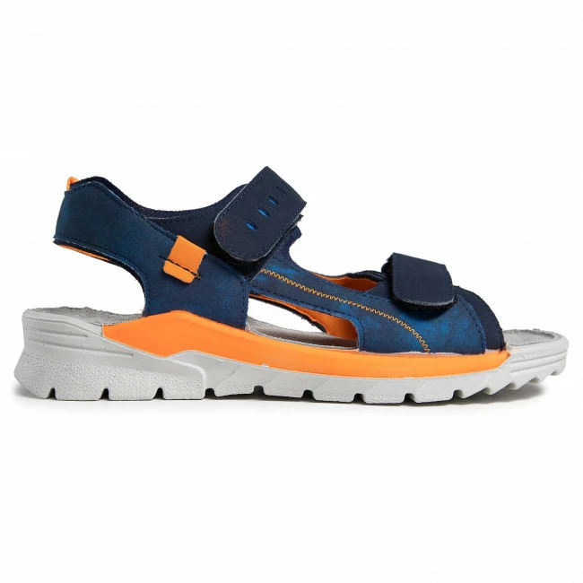 Sandals RICOSTA - Tajo 73 4520200/193 DD Nautic/Ozean/Neonorange Navy Blue - Image 2