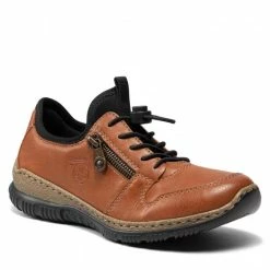 Flats Shoes RIEKER - N32G0-24 Braun Brown
