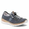Flats Shoes RIEKER - N4263-16 Blue Navy Blue