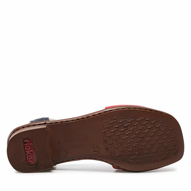 Casual Sandals Sandals RIEKER - 62662-35 Rot Kombi Red, Colourful - Image 4