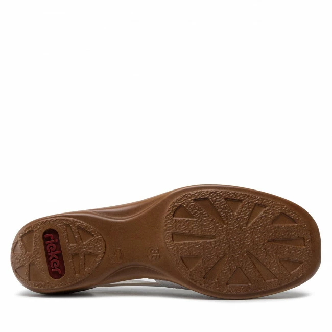 Flats Shoes RIEKER - 41356-80 Weiss White - Image 4