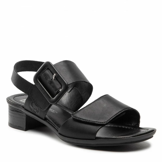 Casual Sandals Sandals RIEKER - 62663-01 Schwarz Black