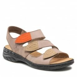 Casual Sandals Sandals RIEKER - 64565-40 Grau Beige