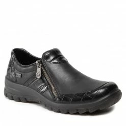 Flats Shoes RIEKER - L7166-00 Schwarz Black
