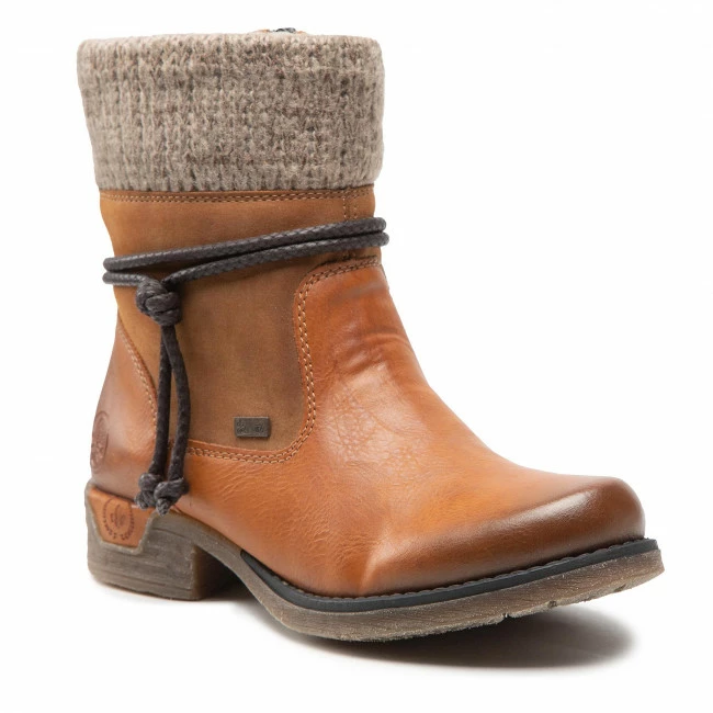 Ankle Boots RIEKER - 79688-24 Braun Brown