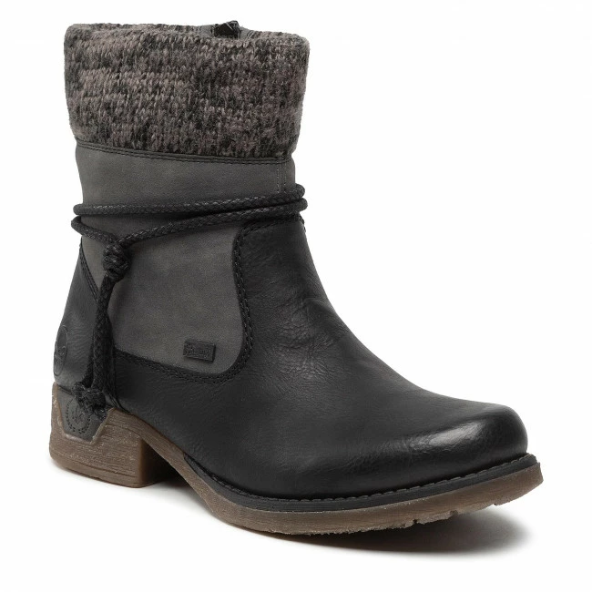 Ankle Boots RIEKER - 79688-00 Schwarz Black