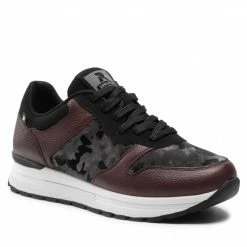 Sneakers Trainers RIEKER - 40804-35 Rot Kombi Dark Red, Black
