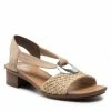 Casual Sandals Sandals RIEKER - 62664-61 Beige Beige