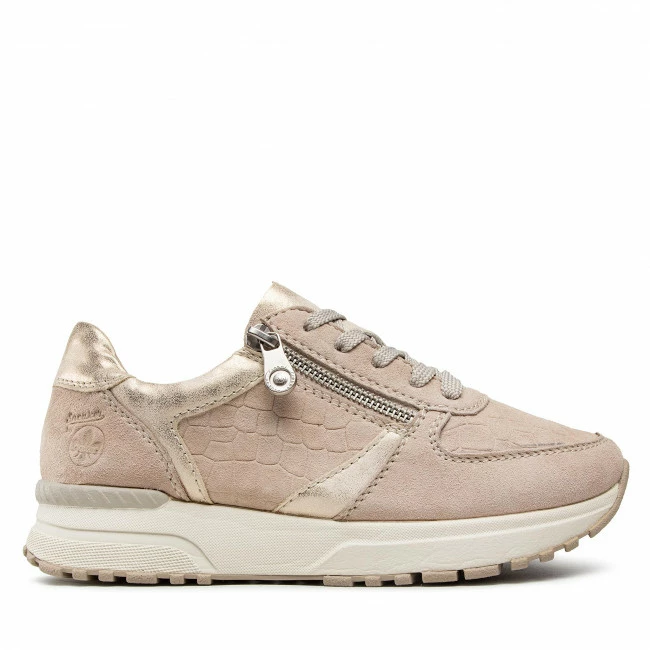 Sneakers Trainers RIEKER - N7411-60 Beige 1 Beige - Image 2