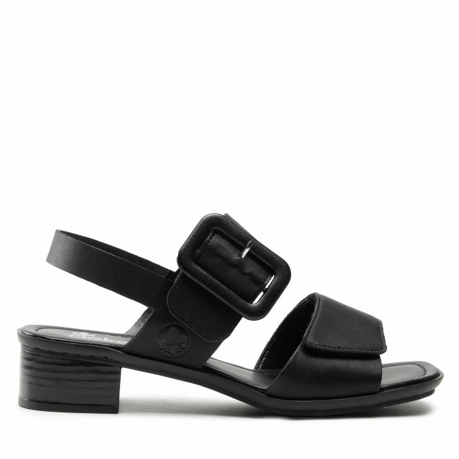 Casual Sandals Sandals RIEKER - 62663-01 Schwarz Black - Image 2