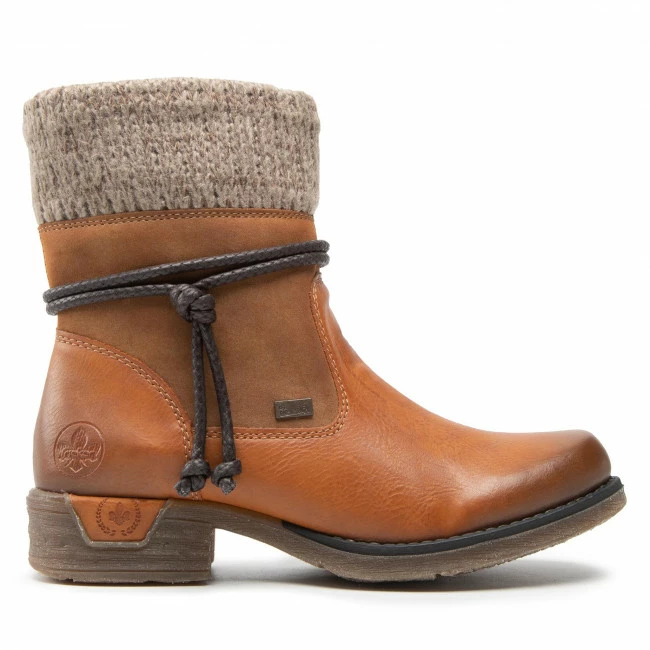 Ankle Boots RIEKER - 79688-24 Braun Brown - Image 2