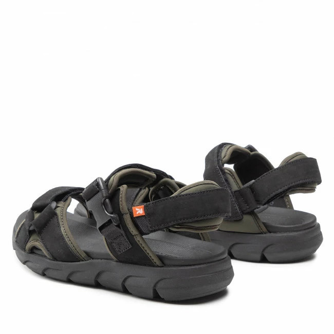 Sandals RIEKER - 20803-00 Schwarz Black - Image 3