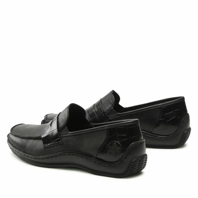 Flats Shoes RIEKER - L1752-00 Schwarz Black - Image 3