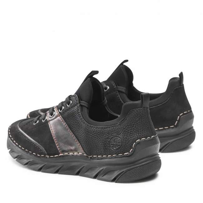 Sneakers Trainers RIEKER - 55066-00 Schwarz Black - Image 3