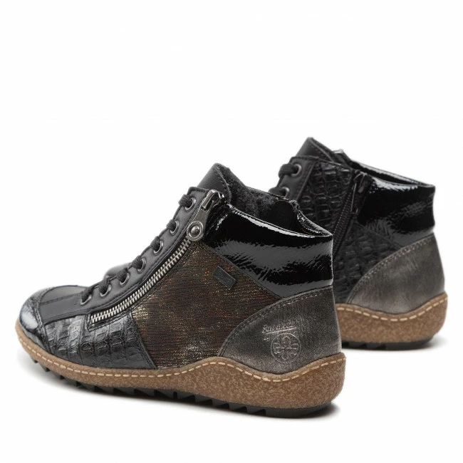 Ankle Boots RIEKER - L7541-00 Schwarz Black - Image 3