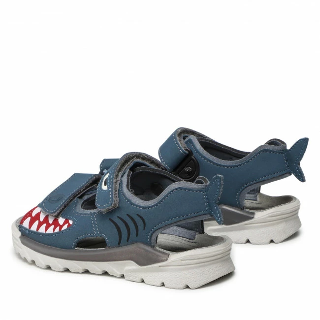 Sandals RICOSTA - 50 4500302/140 Grey Navy Blue - Image 3