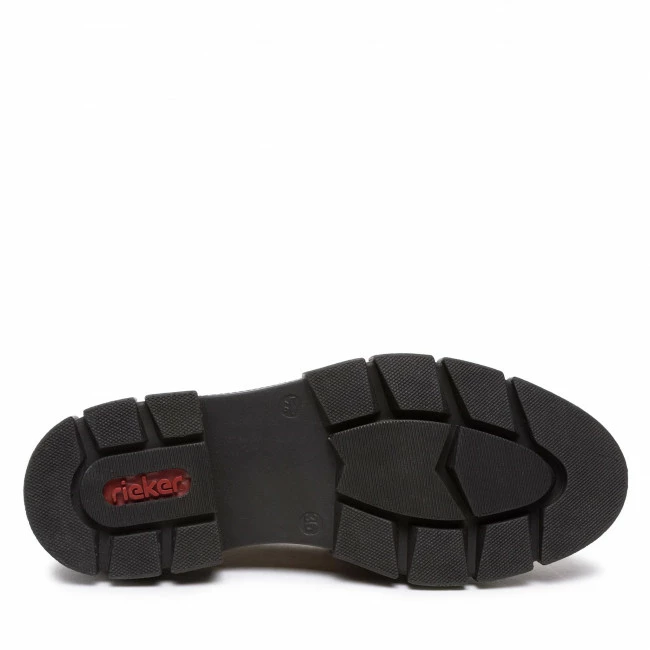 Flats Loafers RIEKER - M3862-61 Beige 1 Beige - Image 4