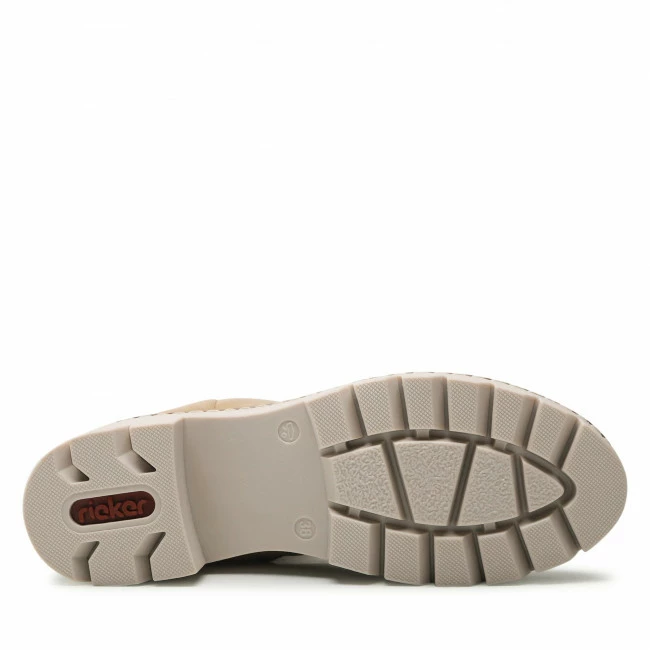 Ankle Boots RIEKER - X5752-60 Beige Beige - Image 4