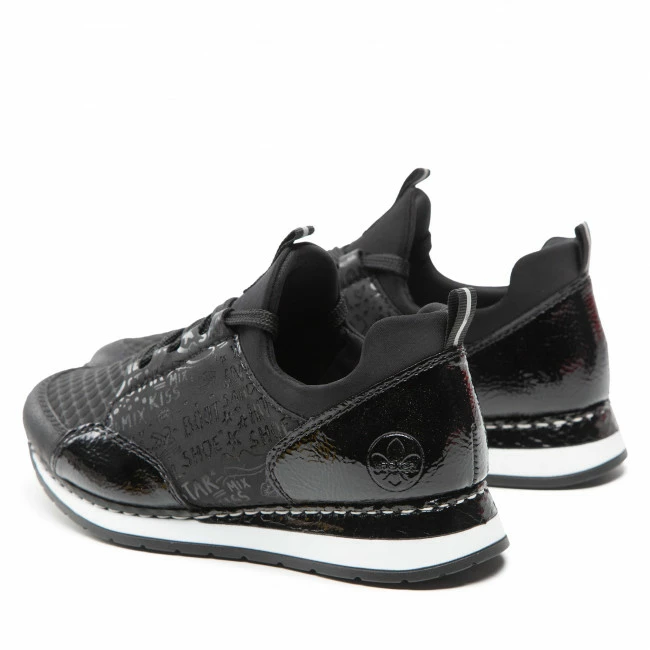 Sneakers Trainers RIEKER - N3089-00 Schwarz Black - Image 3