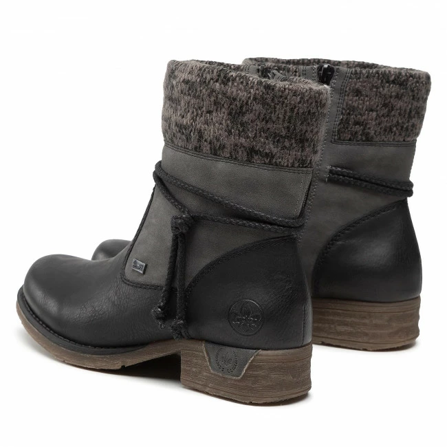 Ankle Boots RIEKER - 79688-00 Schwarz Black - Image 3