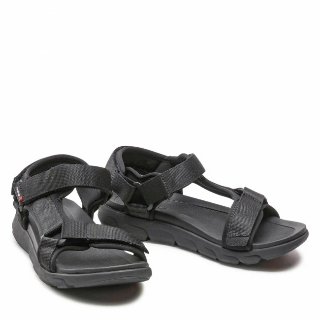 Sandals RIEKER - 20802-01 Schwarz Black - Image 5