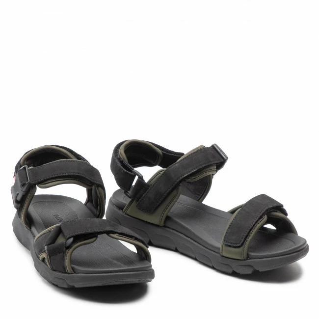 Sandals RIEKER - 20803-00 Schwarz Black - Image 5