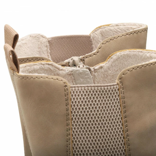 Ankle Boots RIEKER - X5752-60 Beige Beige - Image 5