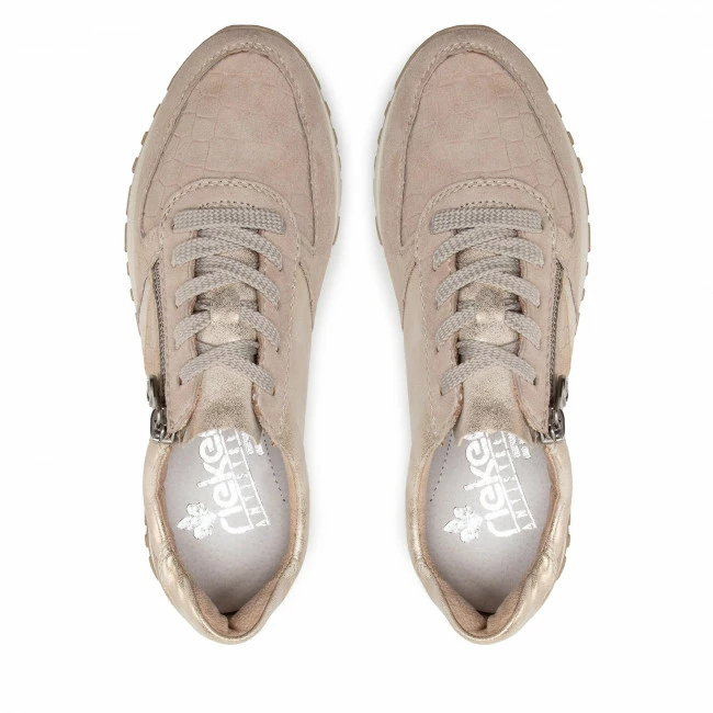 Sneakers Trainers RIEKER - N7411-60 Beige 1 Beige - Image 6