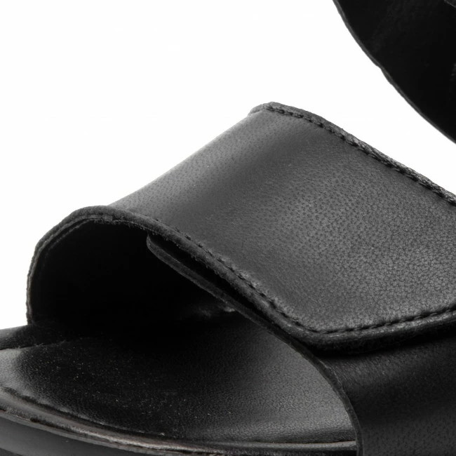 Casual Sandals Sandals RIEKER - 62663-01 Schwarz Black - Image 6