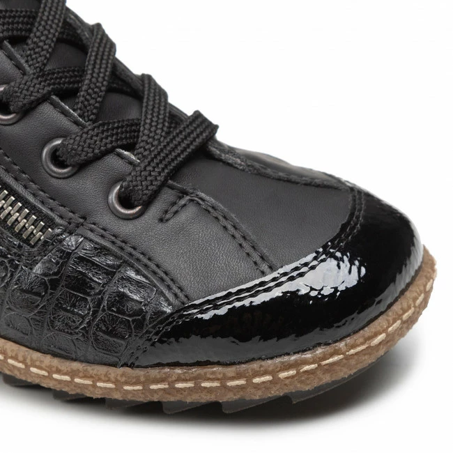 Ankle Boots RIEKER - L7541-00 Schwarz Black - Image 6