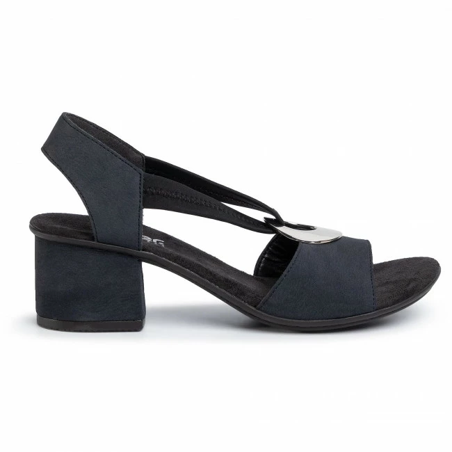 Casual Sandals Sandals RIEKER - 64673-14 Navy Navy Blue - Image 2