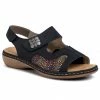 Casual Sandals Sandals RIEKER - 65989-14 Navy Navy Blue