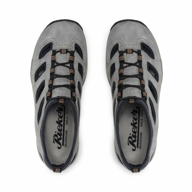 Sandals RIEKER - 08065-45VE Grey Grey - Image 6