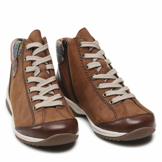 Ankle Boots RIEKER - L5231-22 Braun Brown - Image 5
