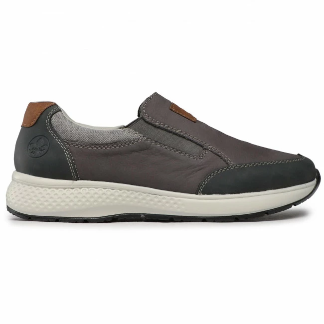 Casual Shoes RIEKER - B7658-45VE Grey Grey - Image 2