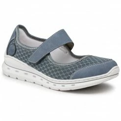 Flats Shoes RIEKER - L22B0-14VE Denim Blue