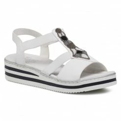 Wedges Sandals RIEKER - V02G9-80A White White